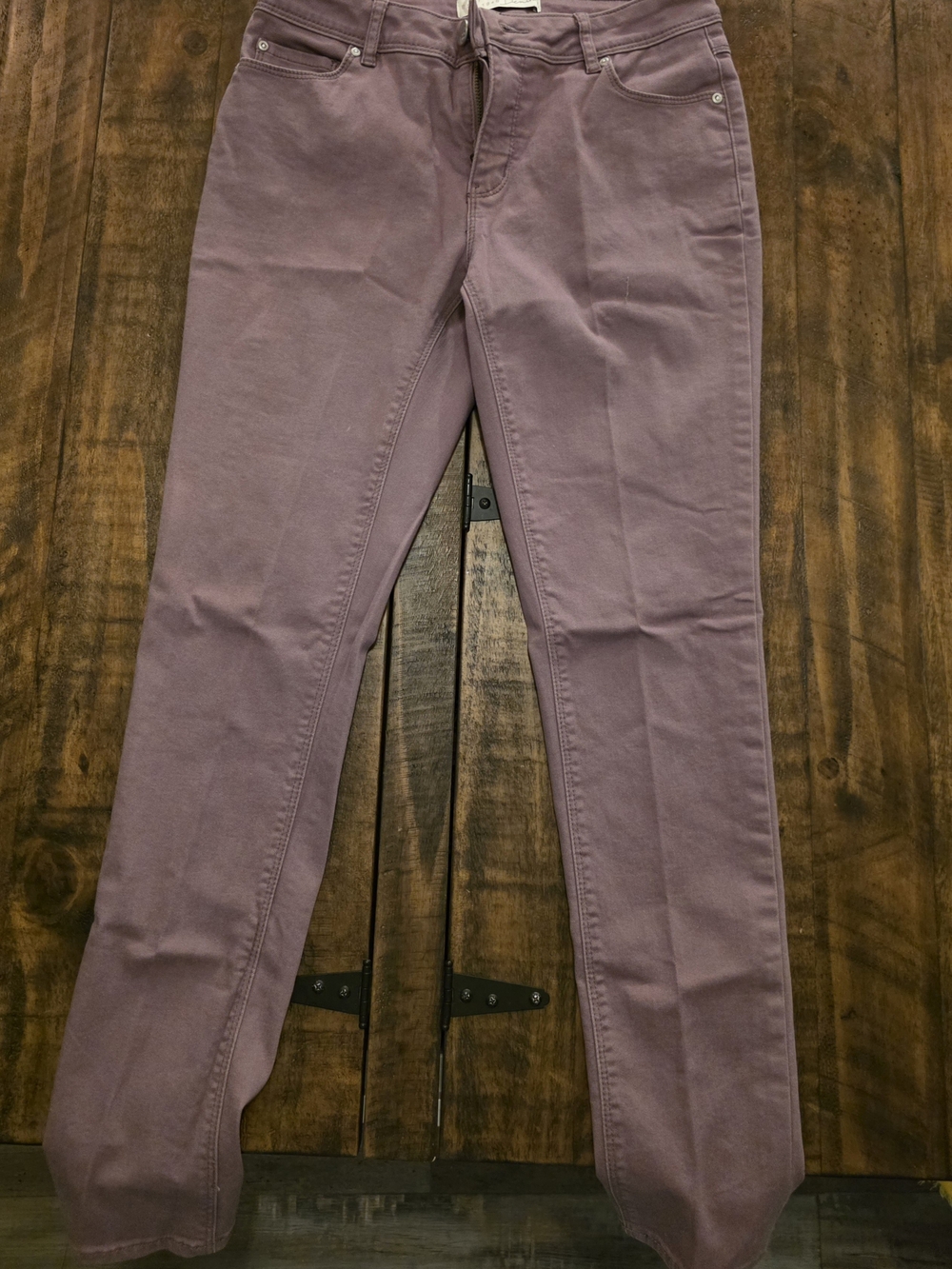 Women’s Slim Straight Jeans in Purple